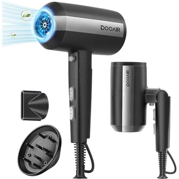 Professional Ionic Hair Dryer with Diffuser Blow Dryer, Magnetic,Powerful Fast - Picture 1 of 6
